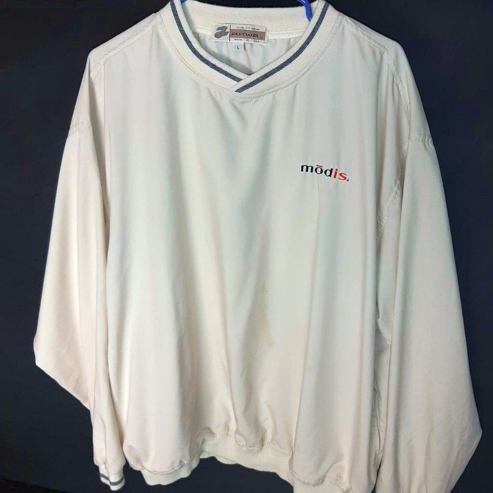 Men's Golf windbreaker~ Vintage ~AKWA/~USA~ Lg.